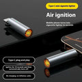 USB Type-C Flameless Electric Lighter | Windproof & Portable Electric Lighter QXL A3