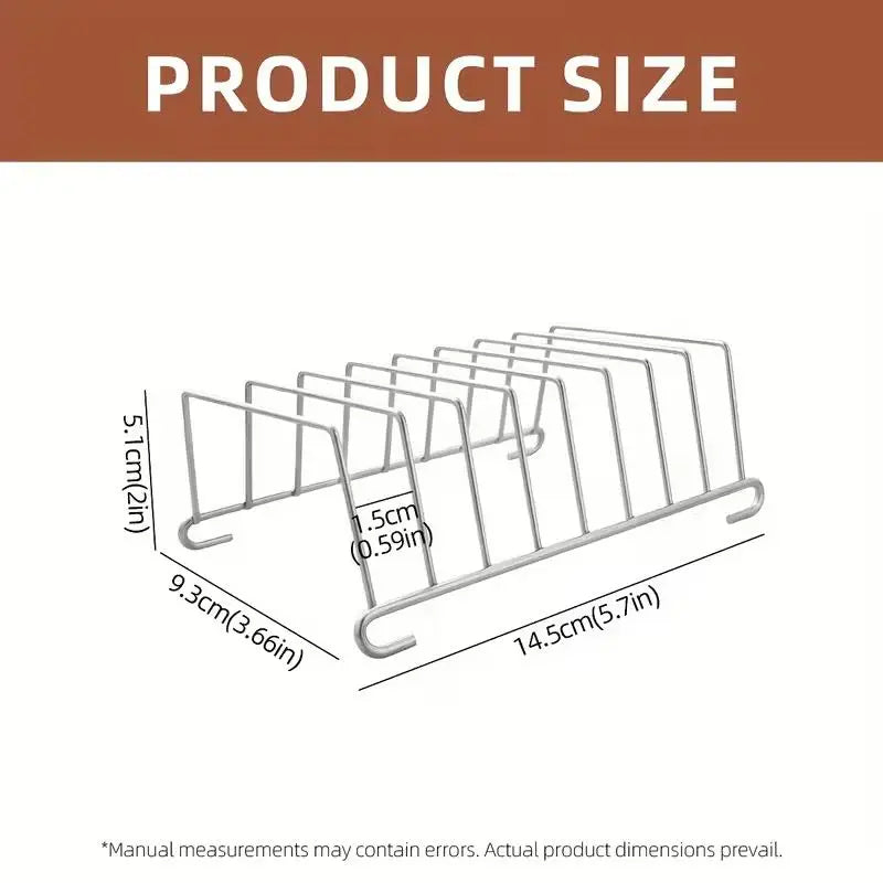 Stainless Steel Toast Rack | Multi-Slot Bread Cooling Stand Toast Rack QXL