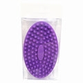 Silicone Body Scrubber & Exfoliating Bath Brush Silicone Bath Scrubber QXL Purple