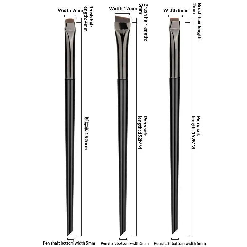 3-Pack Flat Head Lash Lift & Lamination Perm Brush Set Lash Lamination Brush QXL