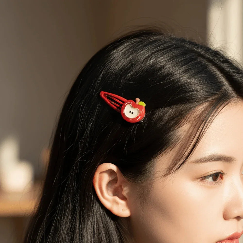 Cute Cartoon BB Hair Clips | Sweet INS Style Side Hairpins Hair Clip QXL