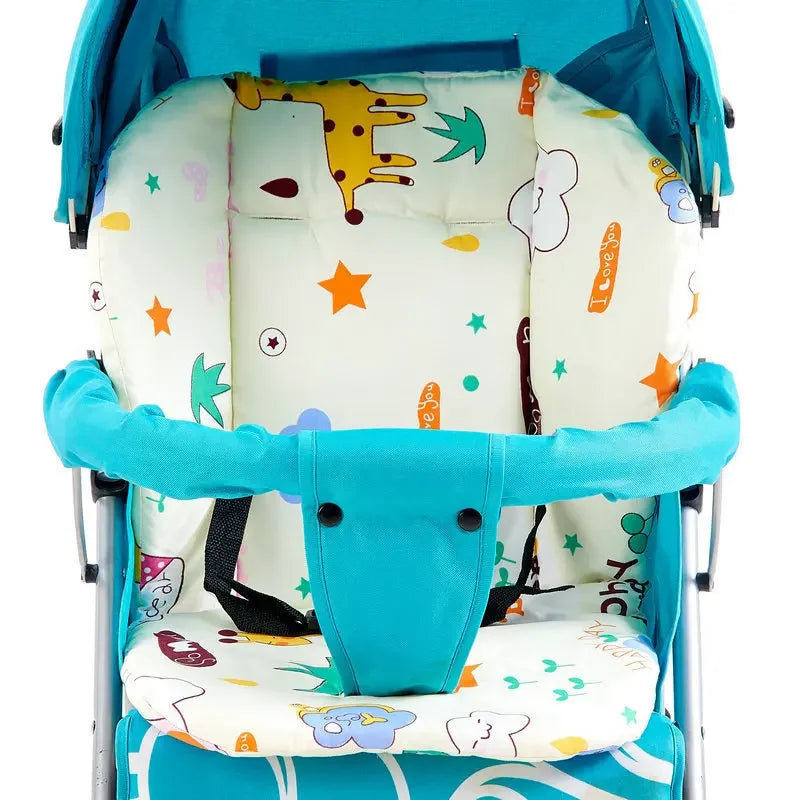 Baby Highchair Cushion Pad | Cotton Seat Mat for Stroller & Feeding Highchair Seat Cushion QXL