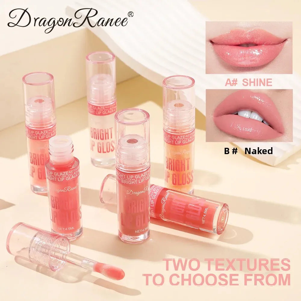 Dragon Ranee 3-Pc Glossy Lip Gloss Set | Pearlescent & Moisturizing Lip Gloss Set QXL