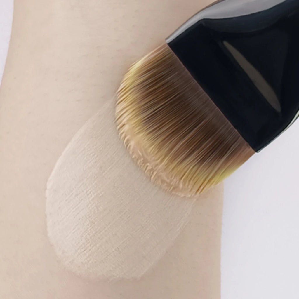 Tongue-Shaped Liquid Foundation & Concealer Brush Foundation Brush QXL