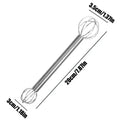 Stainless Steel Double-Head Miso Stirring Stick | Mixing Tool Kitchen Mixing Tool QXL 1pcs