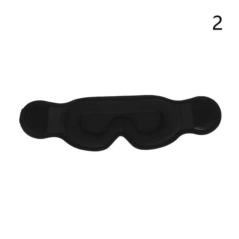 Memory Foam Travel Neck Pillow & 3D Eye Mask Set Travel Sleep Set QXL 2