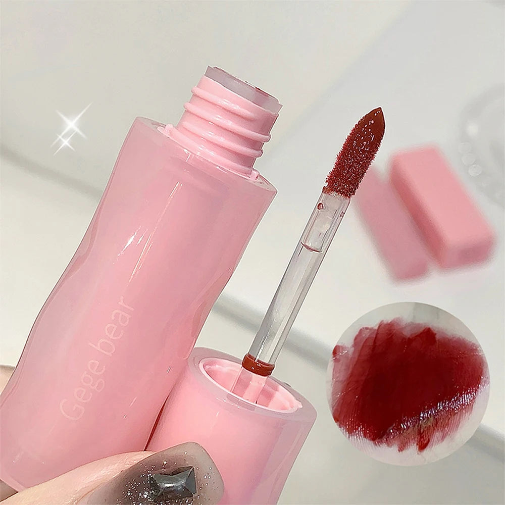 Gege Bear Mirror Lip Gloss – Hydrating & Moisturizing Color Lip Gloss QXL