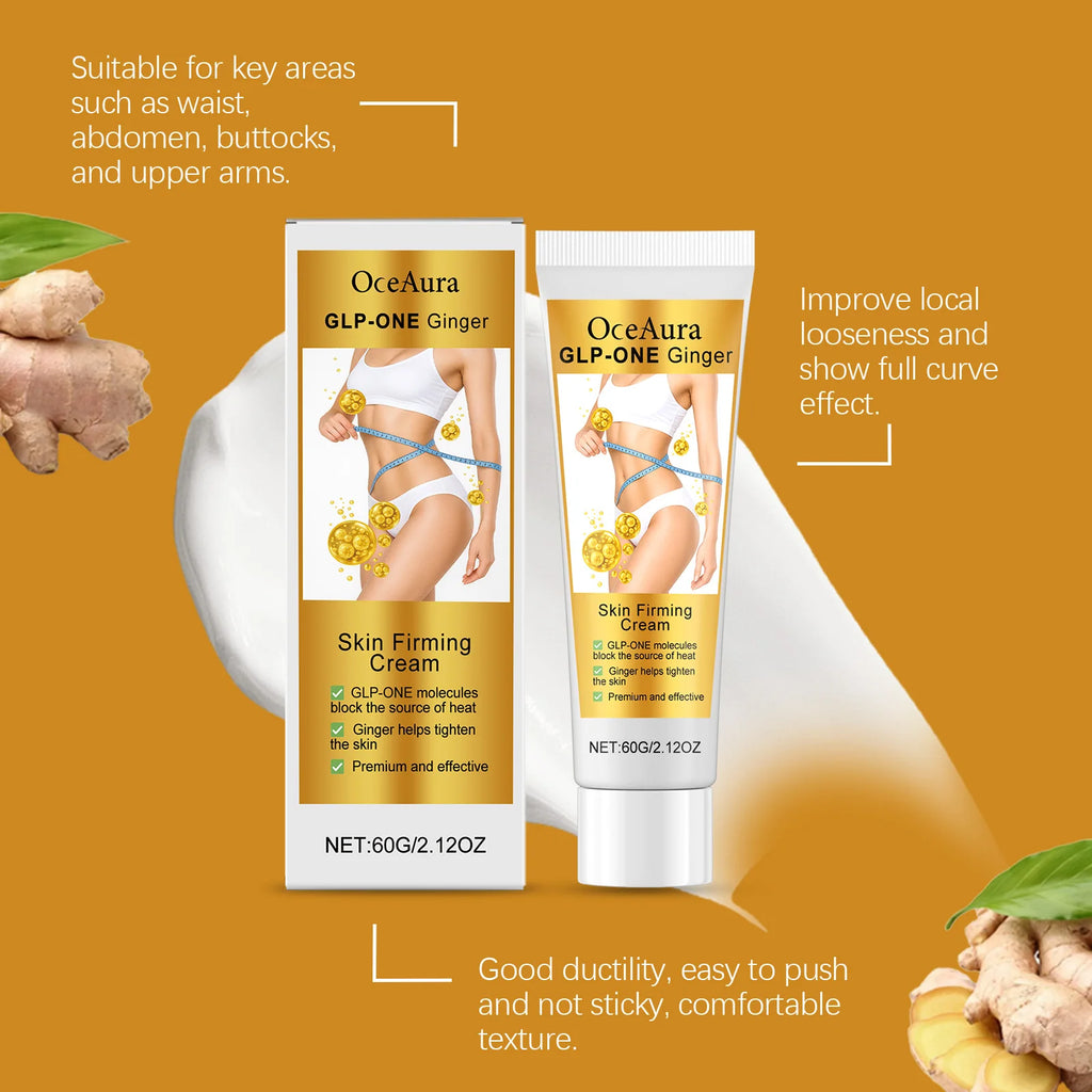 OceAura Ginger Firming Body Cream – Tighten & Lift 60g Body Firming Cream QXL