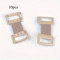 Elastic Bandage Wrap with Metal Clips & Fixation Clamps Elastic Bandage Wrap QXL 10pcs