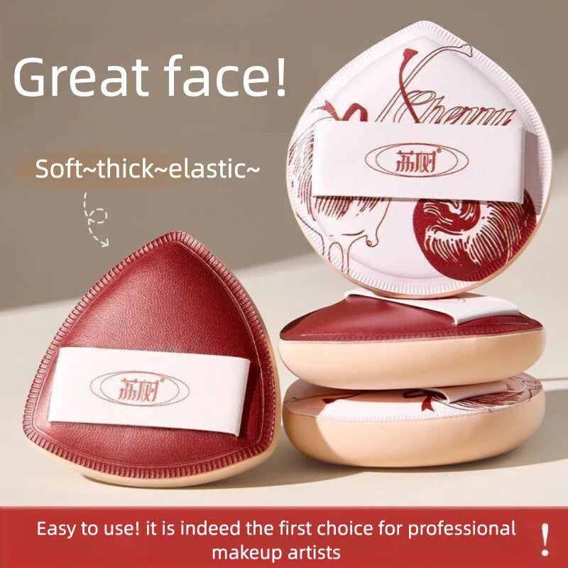 2-Pack Ultra-Soft Powder Puff | Dual-Use Cushion Makeup Sponge Makeup Sponge Puff QXL