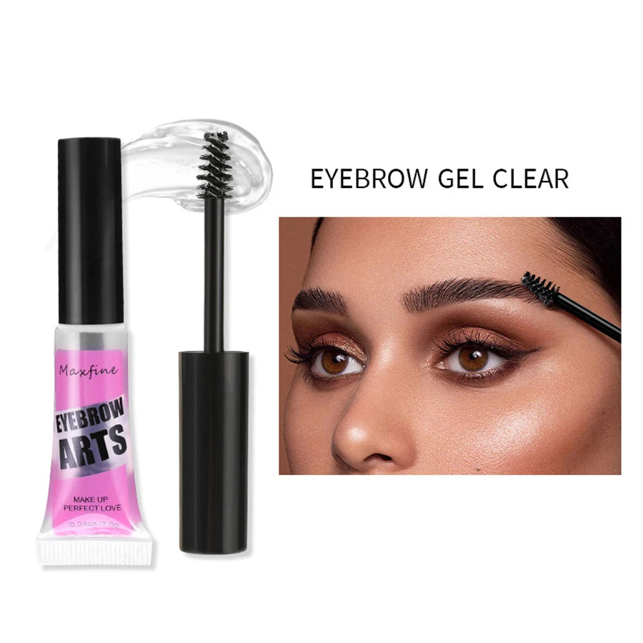 MAXFINE 3D Waterproof Eyebrow Shaping Gel | Long-Lasting Hold Eyebrow Shaping Gel QXL