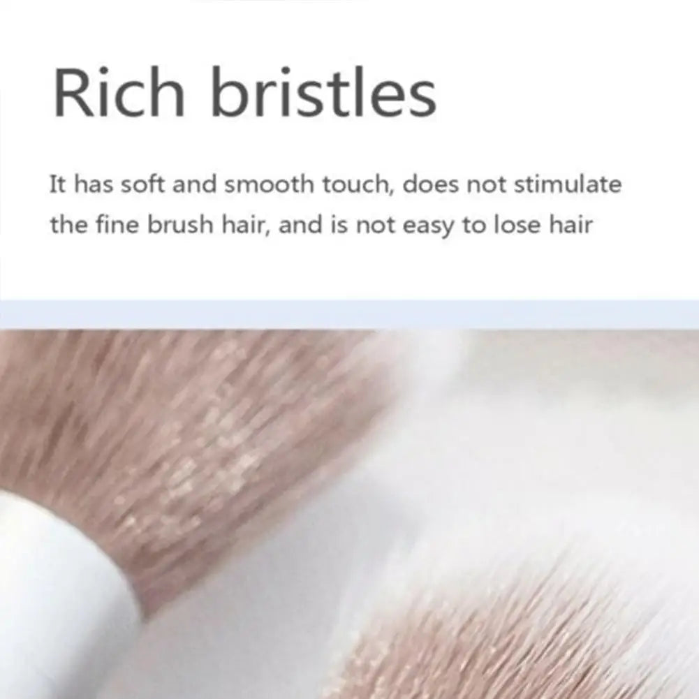 Blush & Loose Powder Makeup Brush – Soft Bristle Tool Powder Makeup Brush QXL