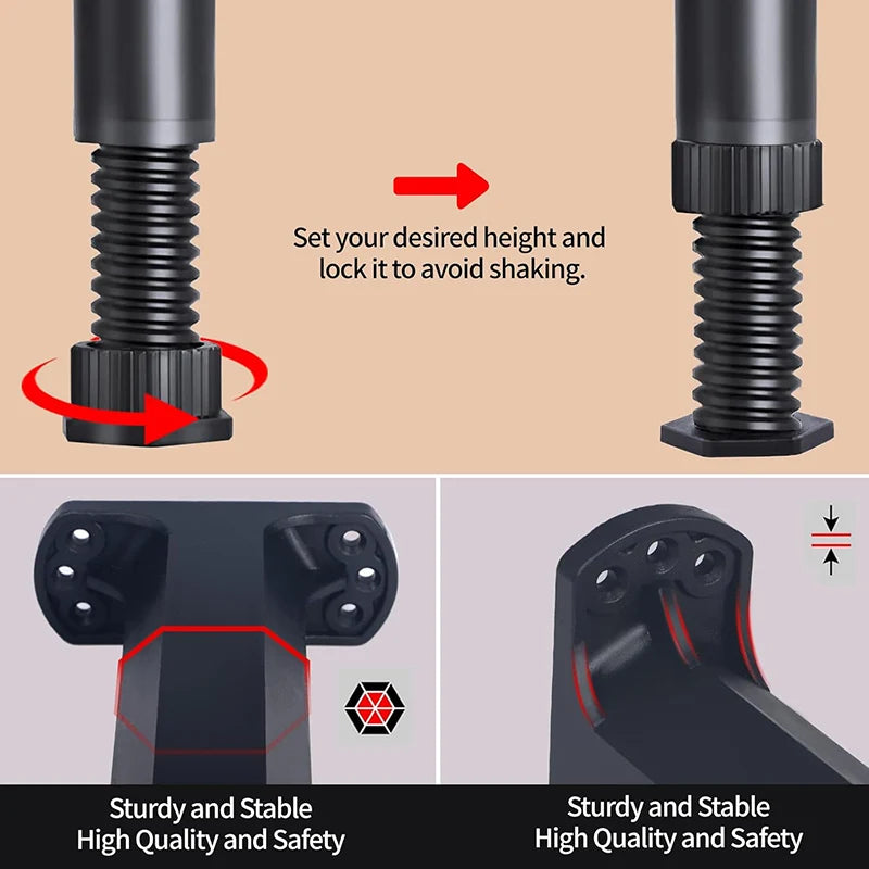 Adjustable Furniture Support Leg 13–20cm | Sofa Bed Table Furniture Support Leg QXL