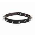 Punk Gothic Studded PU Leather Choker Necklace | Unisex Choker Necklace QXL 1pc