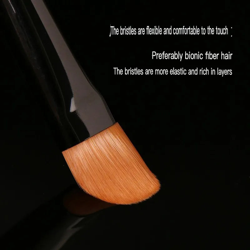 Painter D61 Flat-Head Makeup Brush – Powder & Cream Makeup Foundation Brush QXL