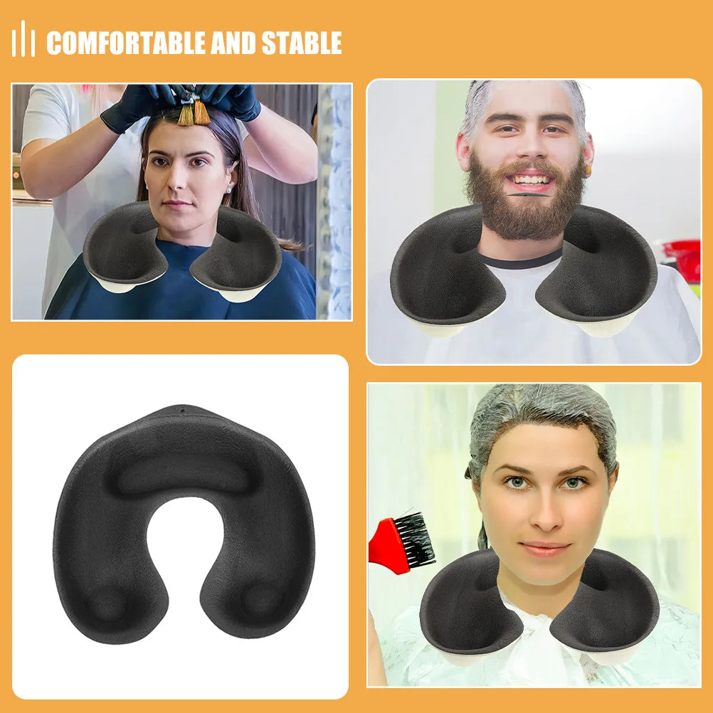2-Pack Sponge Hair Coloring Neck Tray | Salon Shoulder Catcher Hair Salon Neck Tray QXL