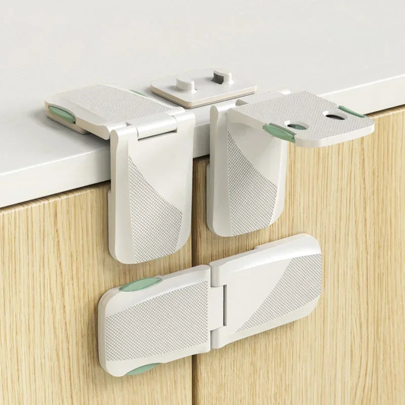 Baby Safety Cabinet & Drawer Lock | Right Angle Buckle Baby Safety Lock QXL