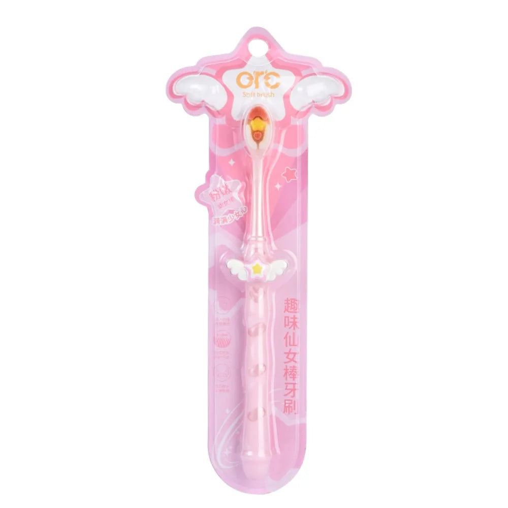 Fairy Stick Wide-Head Soft Bristle Toothbrush | Portable Soft Bristle Toothbrush QXL 1pc