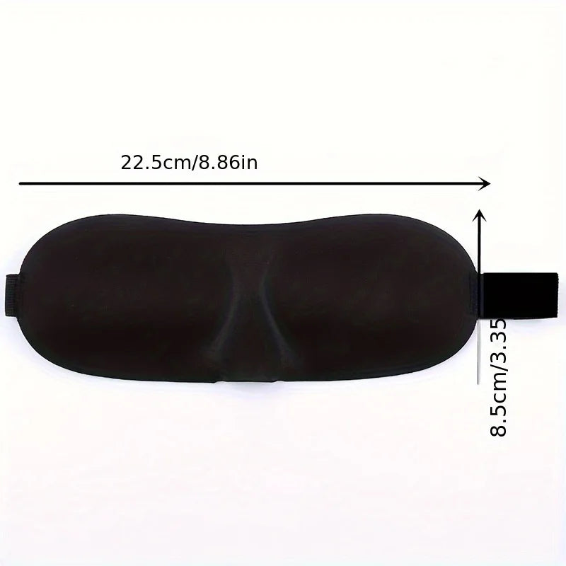 Ultra-Soft Sleep Eye Mask | Light Blocking & Adjustable Sleep Eye Mask QXL