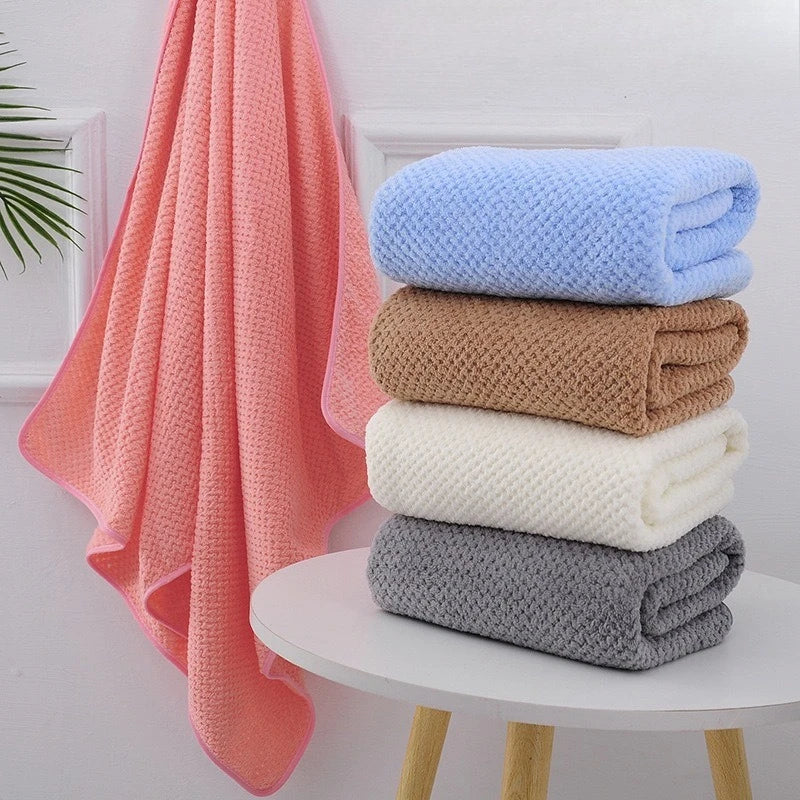 Women's Wearable Microfiber Bath Towel Wrap 140×70cm Wearable Bath Towel QXL