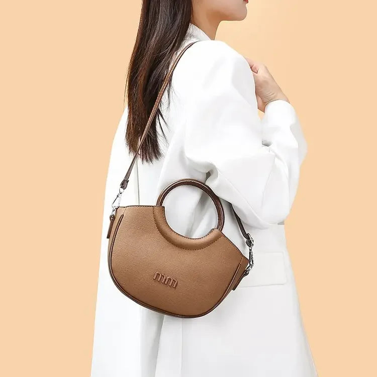 Elegant Vintage Leather Crossbody Handbag | Women's Luxury Bag Crossbody Handbag QXL