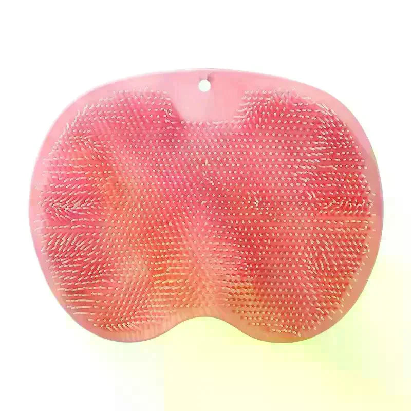 Shower Foot Scrubber Mat | Exfoliating Massage Pad & Suction Cup Foot Scrubber Mat QXL