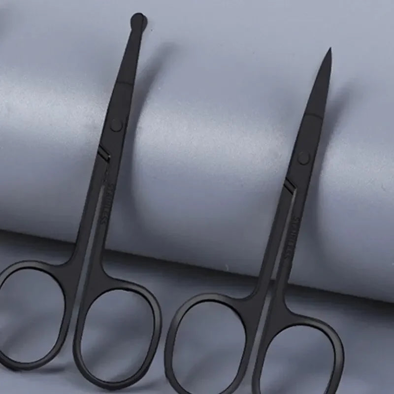 Stainless Steel Nose, Ear & Eyebrow Trimming Scissors Grooming Scissors QXL