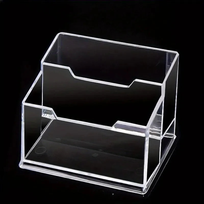 Large Capacity Business Card Storage Box | Plastic Organizer Business Card Organizer QXL