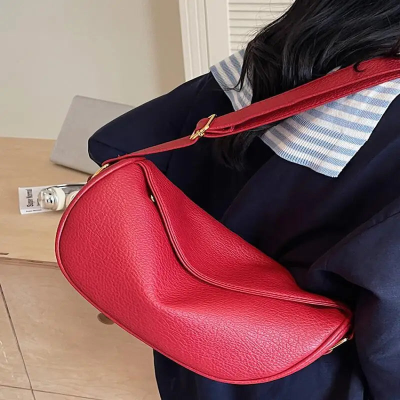 Women's Large Capacity Dumpling Tote Crossbody Shoulder Bag Crossbody Tote Bag QXL