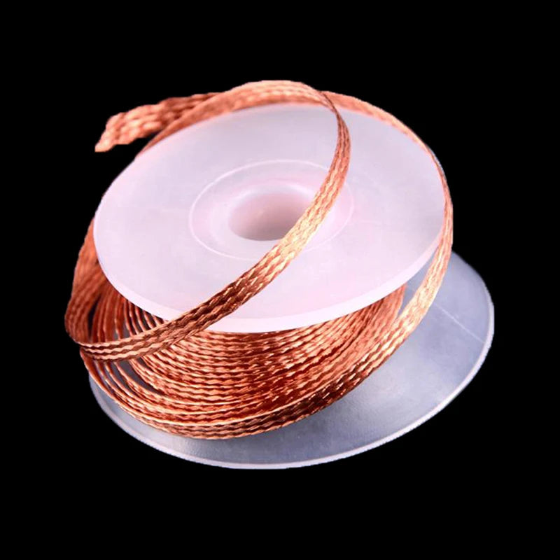 Desoldering Braid Solder Wick 2.0mm 2.5mm 3M | PCB Repair Desoldering Braid QXL