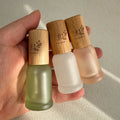 9ml Glass Perfume Atomizer & Roll-On Bottle | Wood Lid Perfume Atomizer Bottle QXL green bottle roll on 1pc