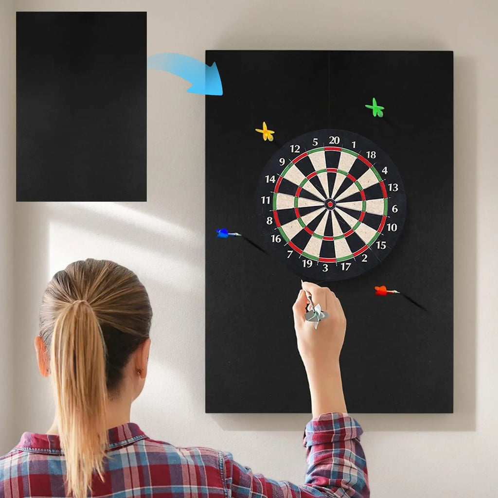 Heavy-Duty Felt Dart Board Wall Protector Mat – S & L Dartboard Wall Protector QXL