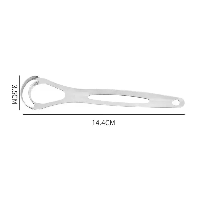 Stainless Steel Tongue Scraper | Fresh Breath Oral Care Tool Tongue Scraper QXL