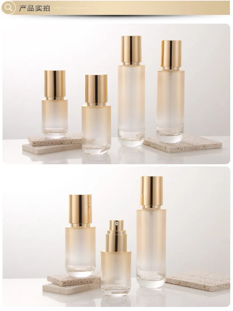 Glass Refillable Spray & Pump Bottles | 50ml–120ml Cosmetic Refillable Cosmetic Bottle QXL