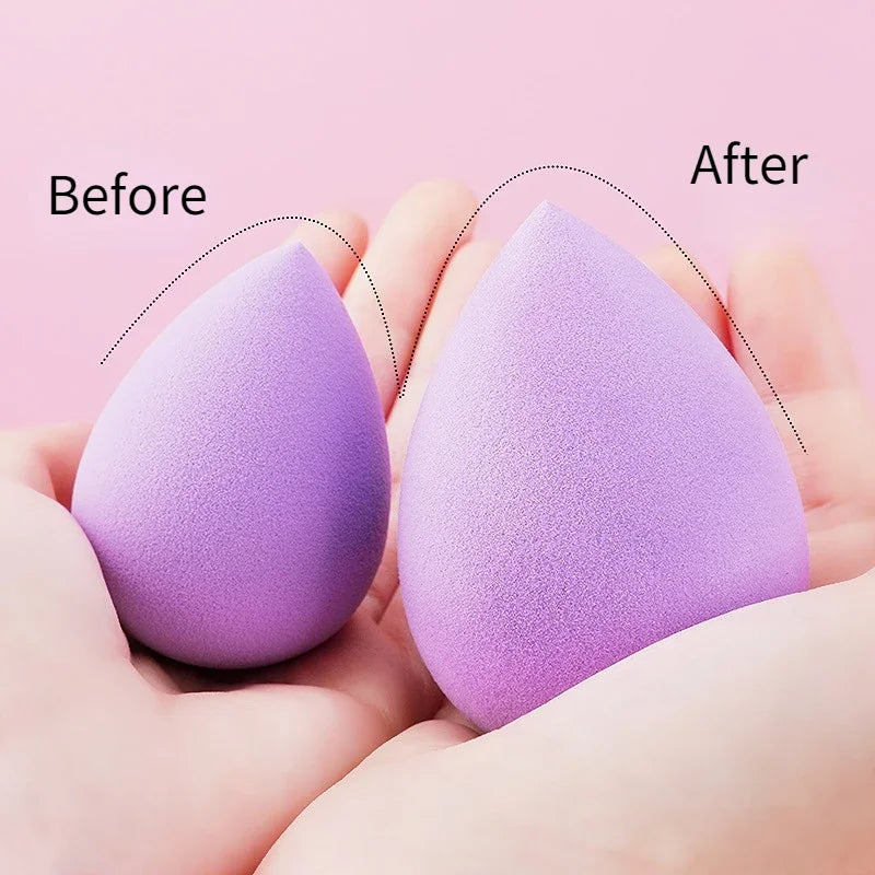 Water-Drop Makeup Sponge Puff | Foundation Blender Dry & Wet Makeup Sponge Puff QXL