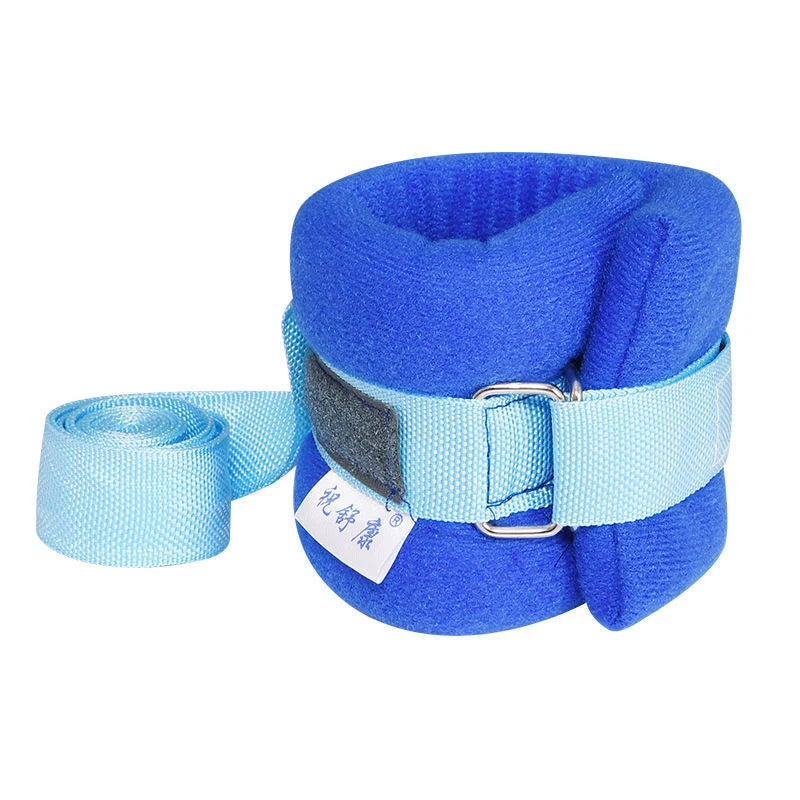 Adjustable Wrist & Ankle Restraint Strap | Soft Limb Support Belt Patient Restraint Strap QXL Blue