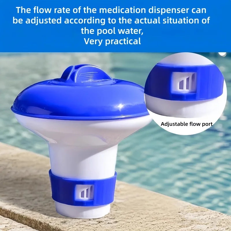 Floating Pool Chlorine Dispenser | Automatic Chemical Feeder Pool Chemical Dispenser QXL