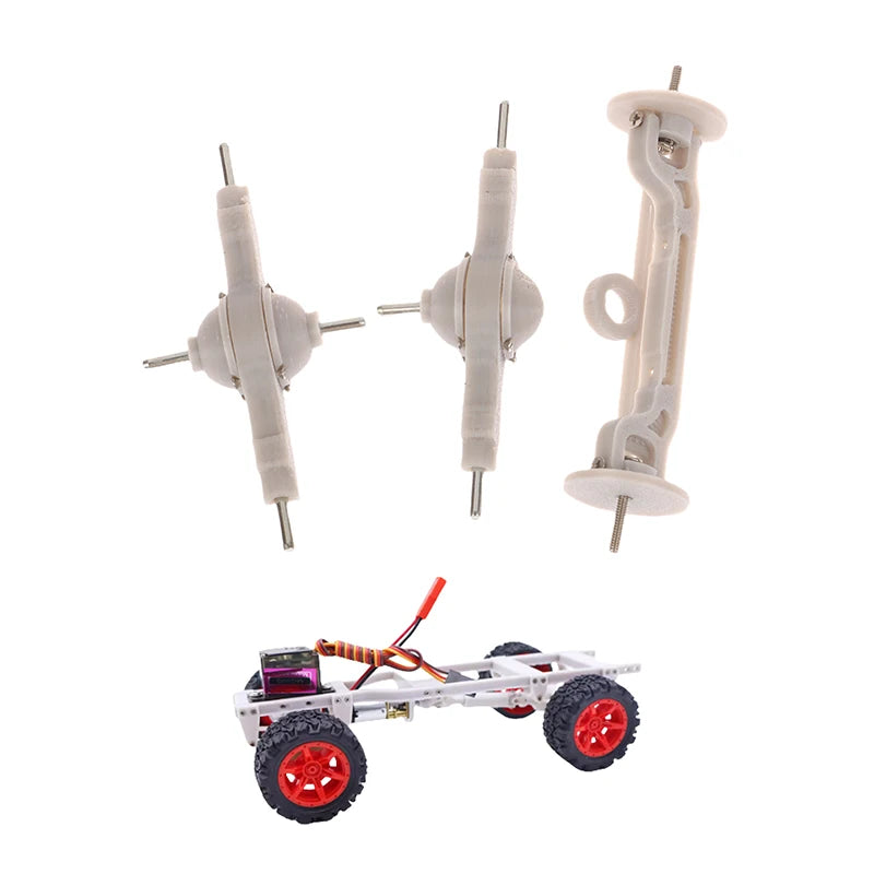 1/32 RC Car Metal Axle Bridge Parts – Front Mid Rear Upgrade RC Car Upgrade Parts QXL