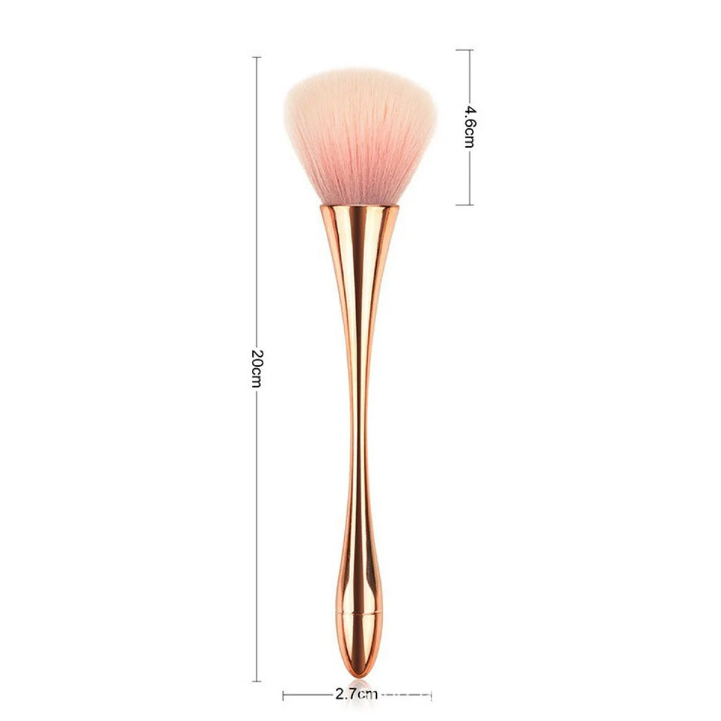 Soft Fluffy Glitter & Nail Dust Cleaning Brush | Manicure Tool Nail Dust Brush QXL