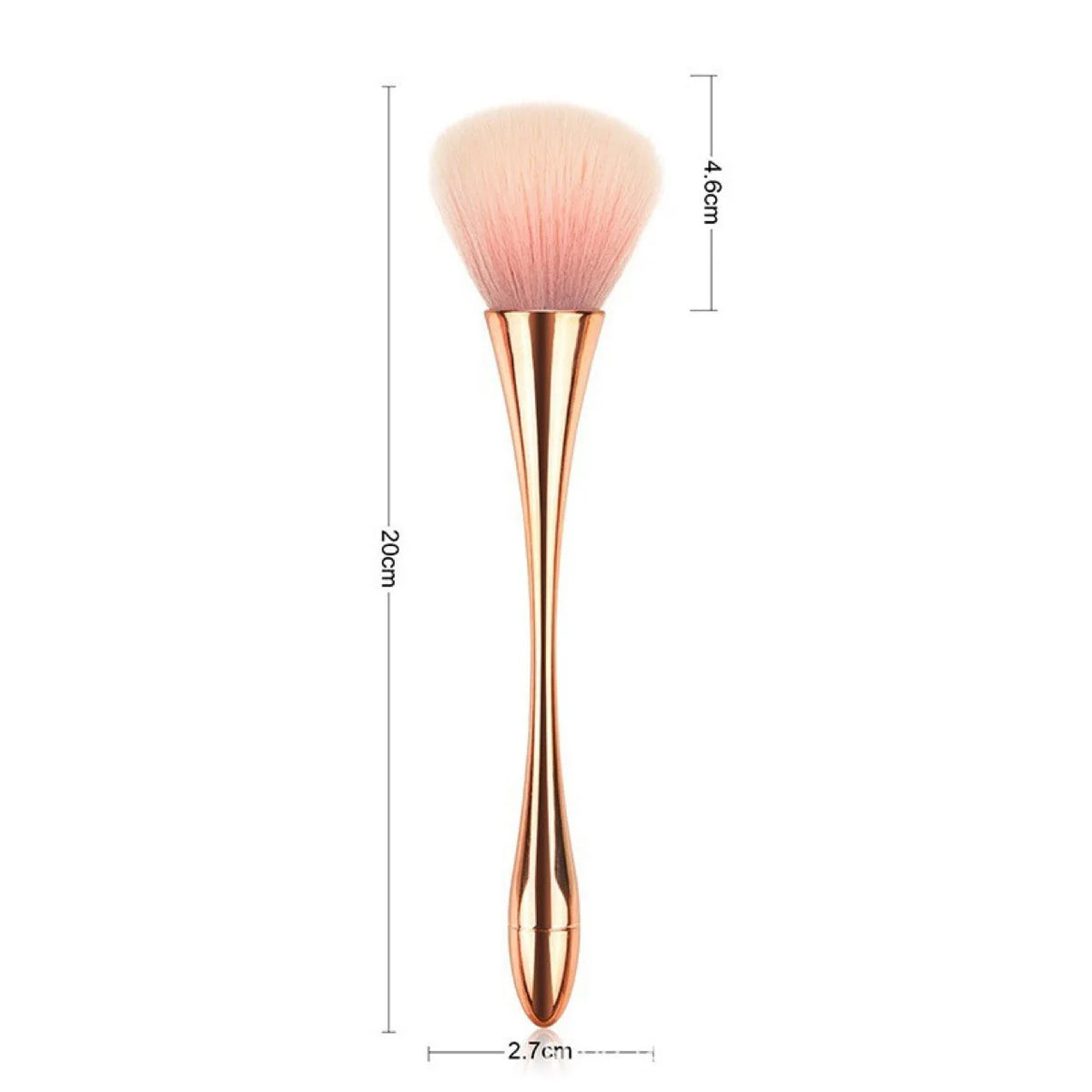Soft Fluffy Glitter & Nail Dust Cleaning Brush | Manicure Tool Nail Dust Brush QXL