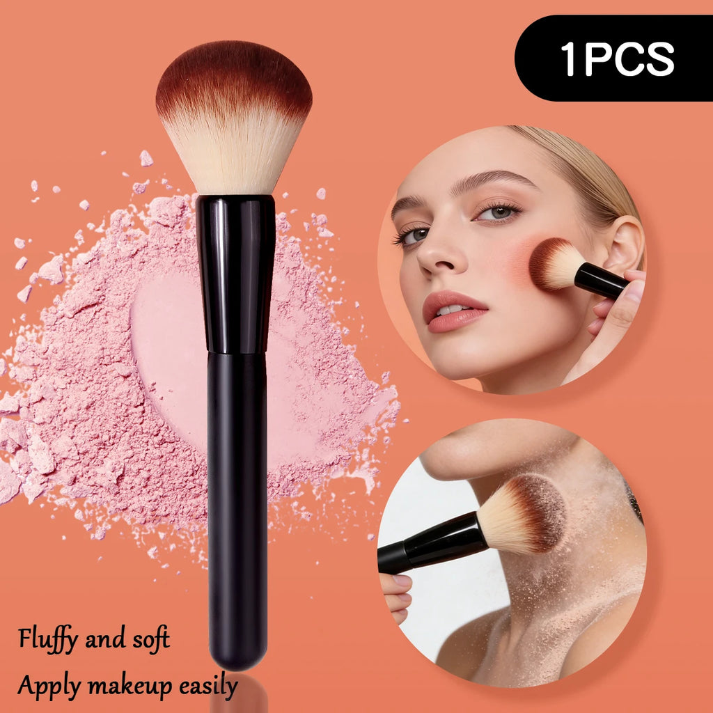 KOSSHOW Soft Blush, Contour & Setting Makeup Brush Makeup Brush QXL