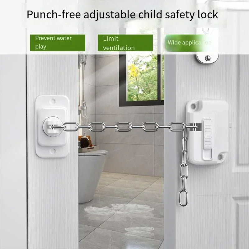 Child Safety Cabinet & Drawer Lock – Stainless Steel Cable Child Safety Lock QXL