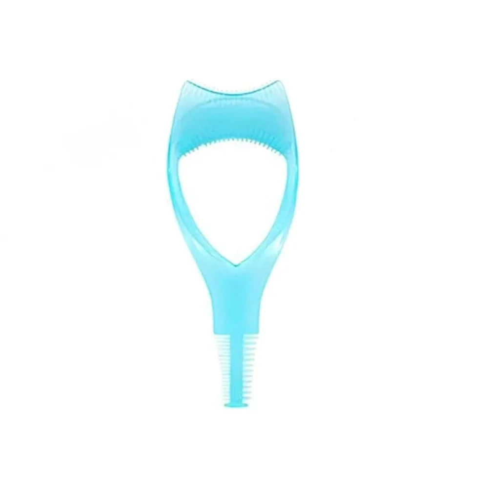 3-in-1 Mascara Shield Eyelash Comb & Applicator Tool Mascara Shield Tool QXL Blue