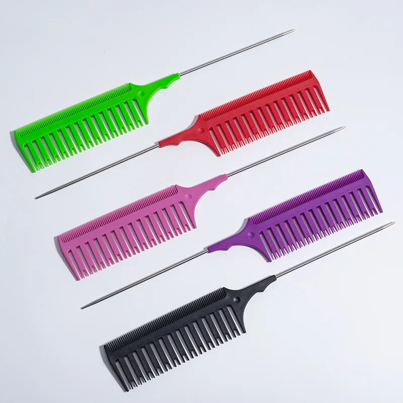Double-Sided Tip-Tail Hair Dye & Highlighting Comb Hair Dyeing Comb QXL