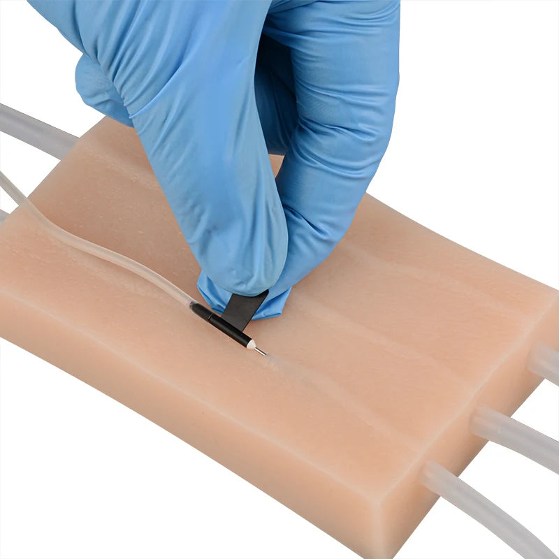 Vascular Puncture Simulation Training Pad | Silicone IV Practice Medical Training Pad QXL