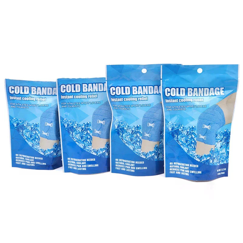 Self-Adhesive Cooling Compression Bandage | 1 & 3 Pack Compression Bandage QXL