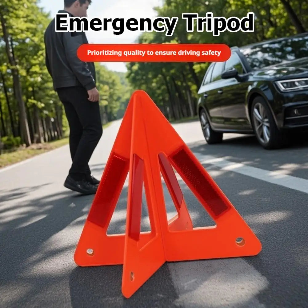 Foldable Reflective Car Emergency Warning Triangle Safety Sign Emergency Warning Triangle QXL