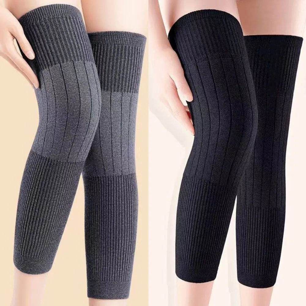 Women's Fleece Knee Sleeve Warmers | Windproof Leg Warmers Knee Sleeve Warmers QXL