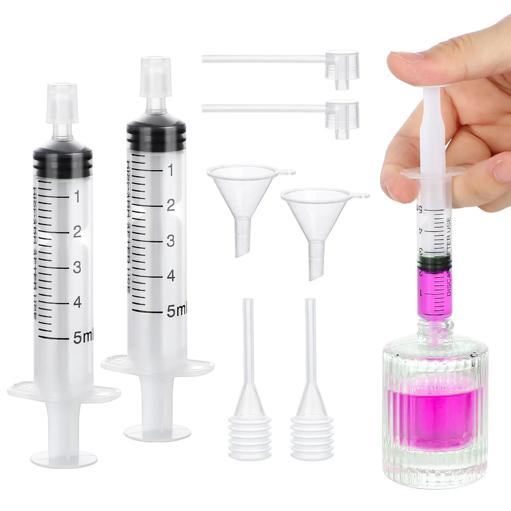 8-Piece Perfume Transfer Kit | 5ml Funnel & Dispenser Set Perfume Transfer Kit QXL