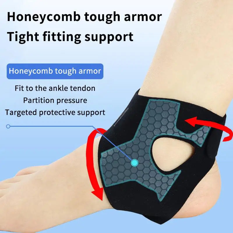 Breathable Ankle Sleeve Brace | Running, Hiking & Sports Support Ankle Support Sleeve QXL